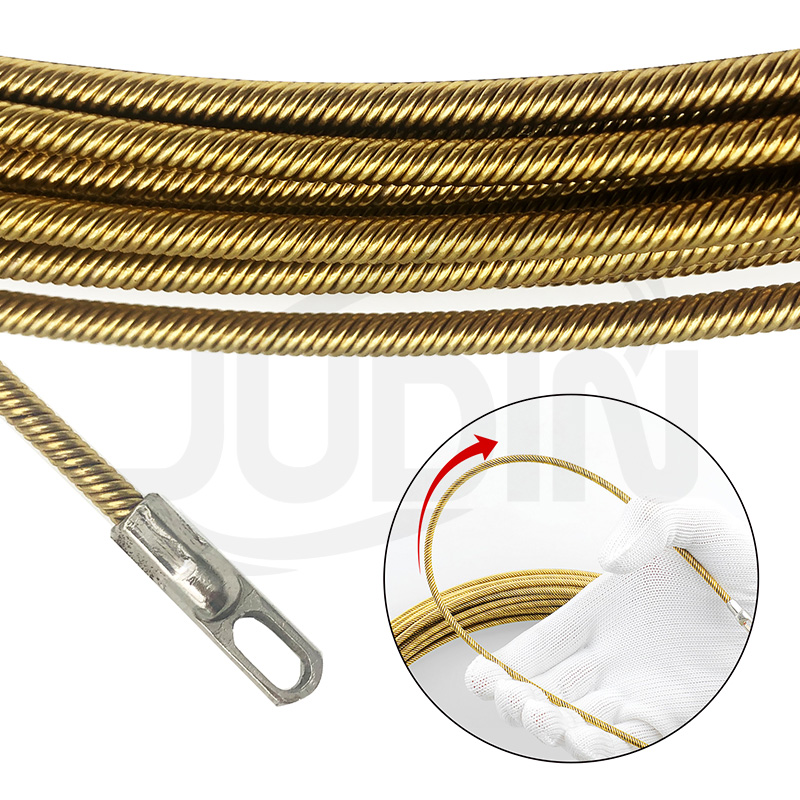 Žica za izvlačenje električnih kabela Čelična riblja traka Snake Duct Rodder Push Pull Rodder Električni navojnik (3)