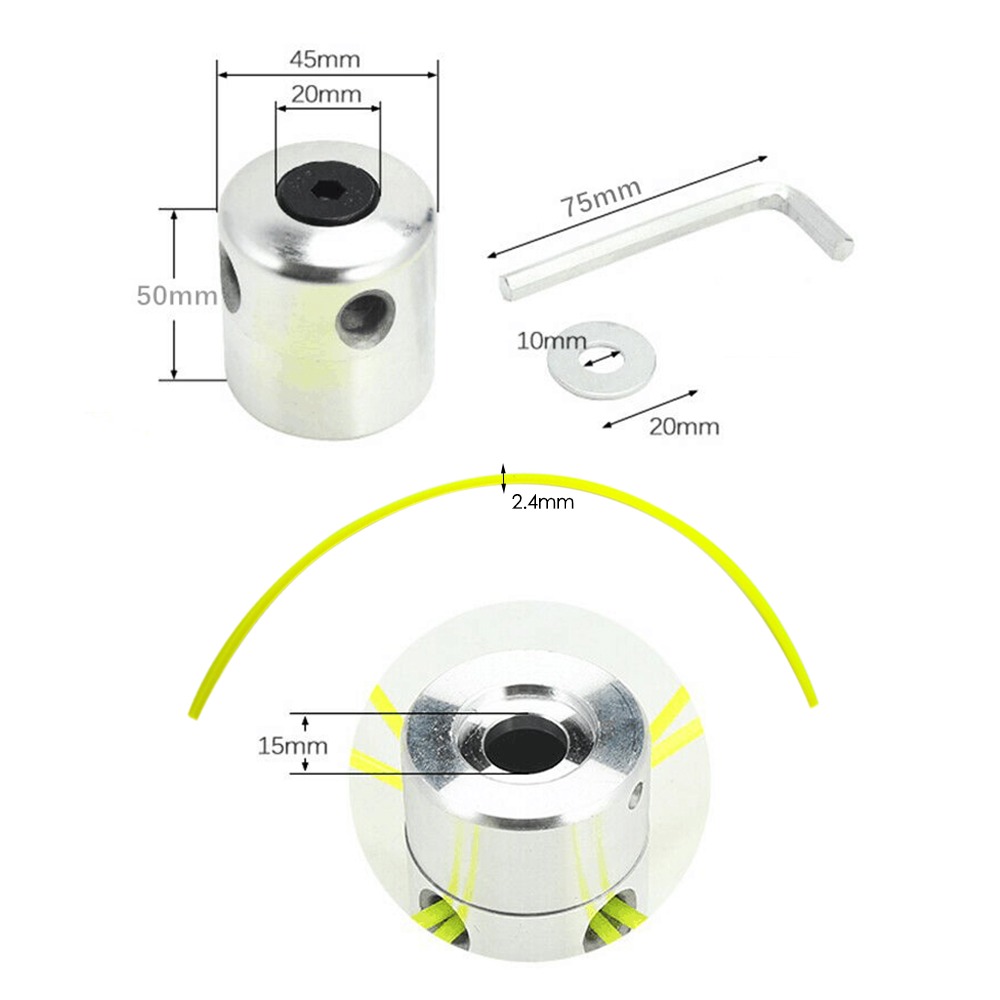 JH-202 Aluminium Trimmer Head (7)