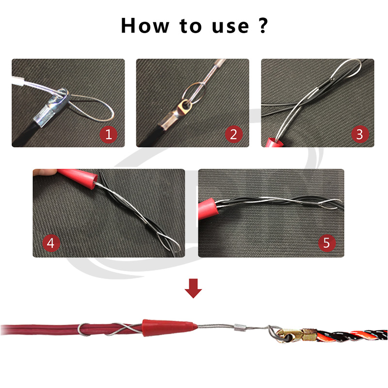 Twist Balıq Tape Kabel Çəkməsi Elektrik Dartma Tel (4)